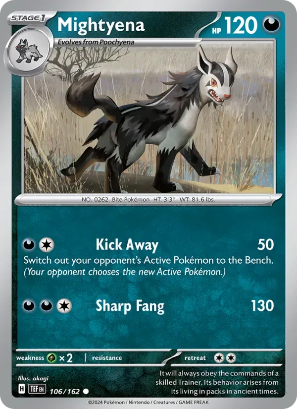 Mightyena, Temporal Forces