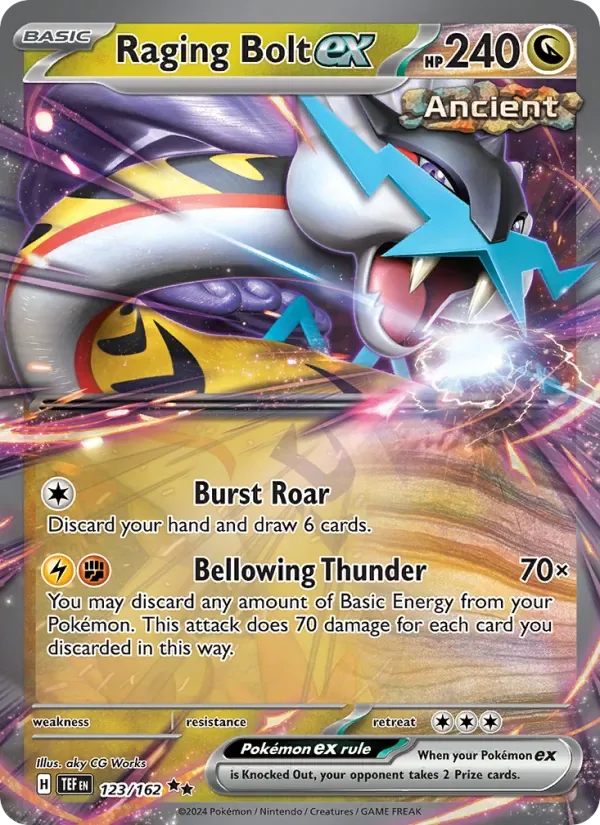 Raging Bolt ex, Temporal Forces