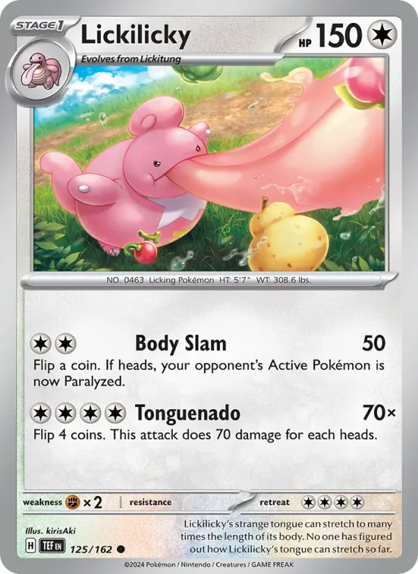 Lickilicky, Temporal Forces
