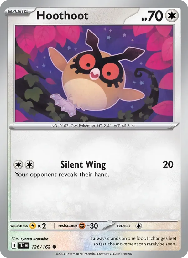 Hoothoot, Temporal Forces