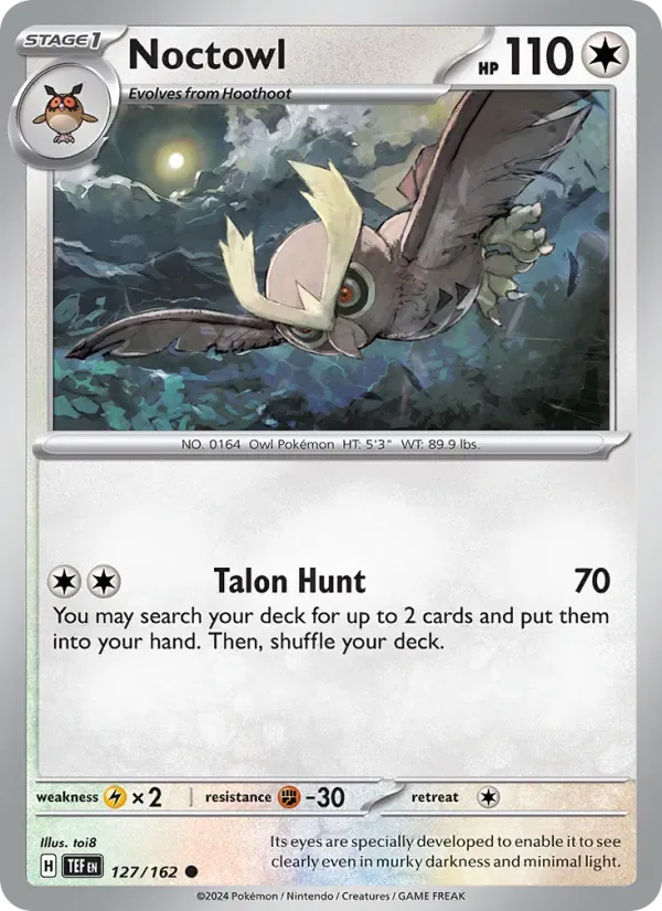 Noctowl, Temporal Forces