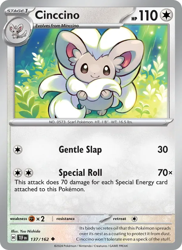Cinccino, Temporal Forces