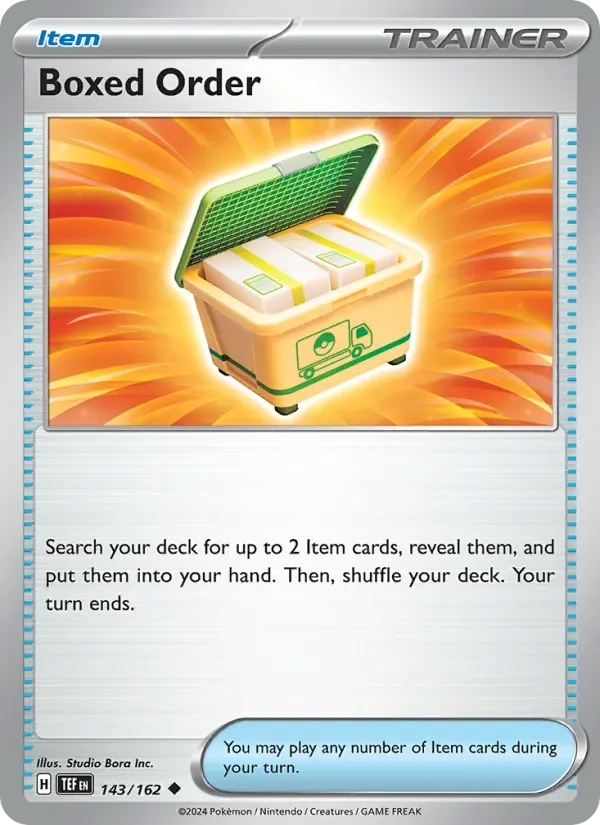 Boxed Order, Temporal Forces