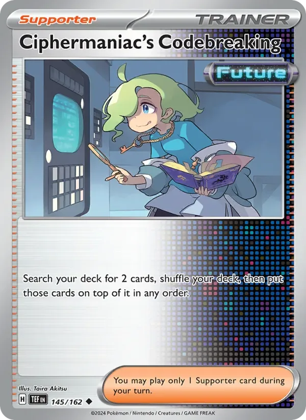 Ciphermaniac's Codebreaking, Temporal Forces
