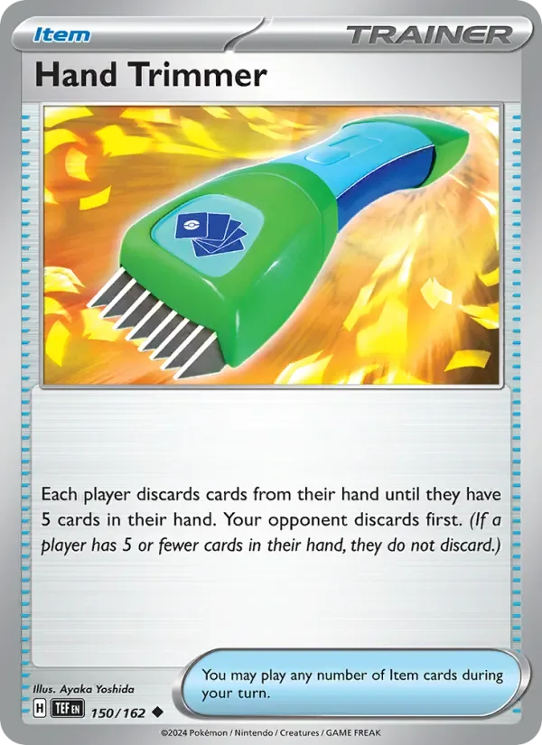 Hand Trimmer, Temporal Forces