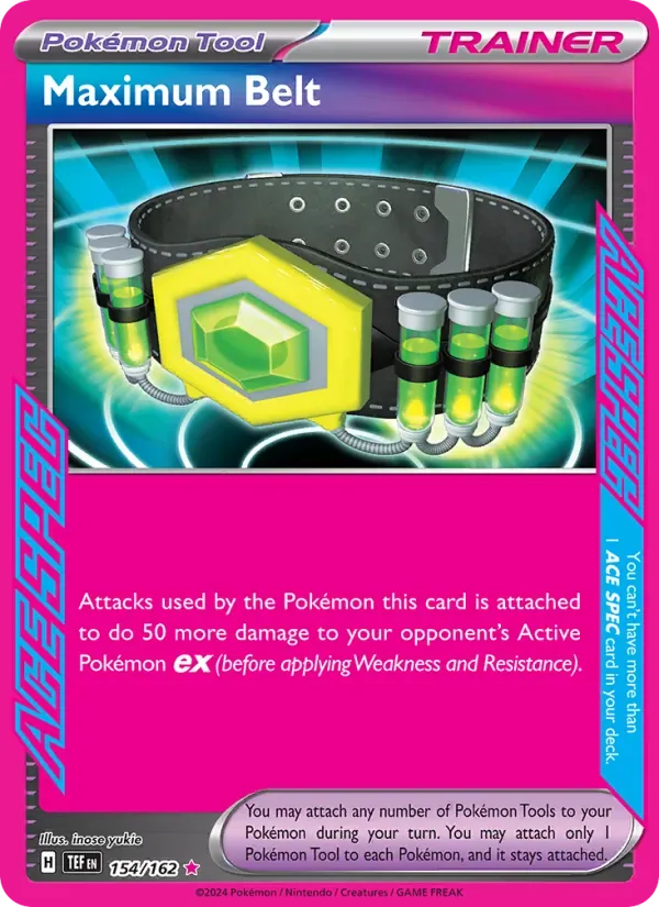 Maximum Belt, Temporal Forces