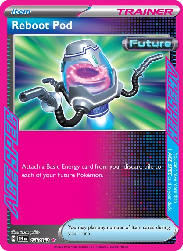 Reboot Pod, Temporal Forces