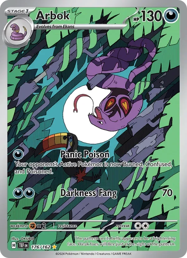 Arbok, Temporal Forces