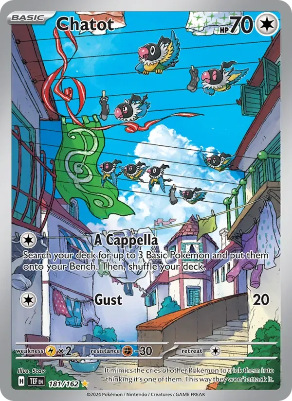 Chatot, Temporal Forces