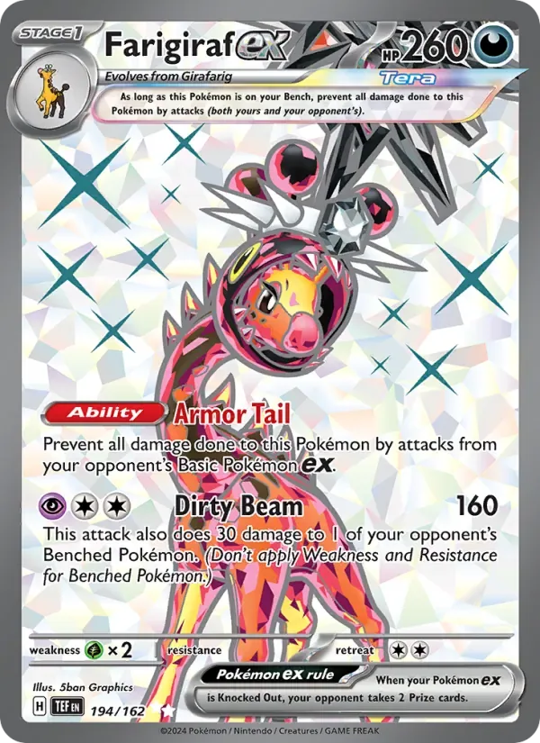 Farigiraf ex, Temporal Forces