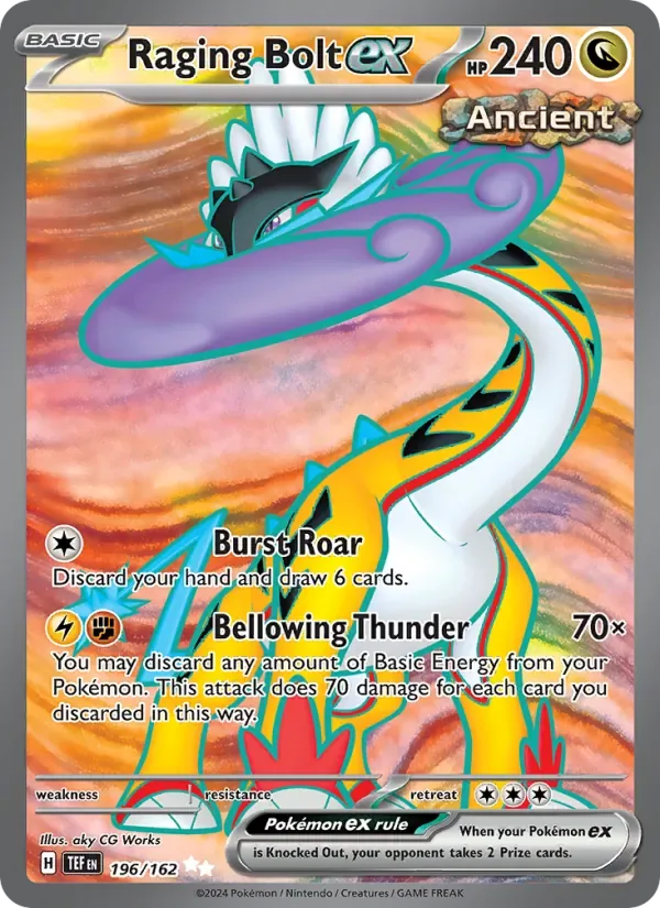 Raging Bolt ex, Temporal Forces