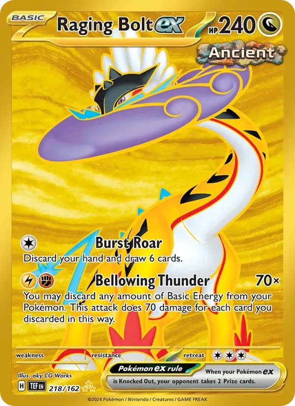 Raging Bolt ex, Temporal Forces