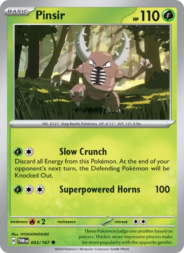 Pinsir, Twilight Masquerade