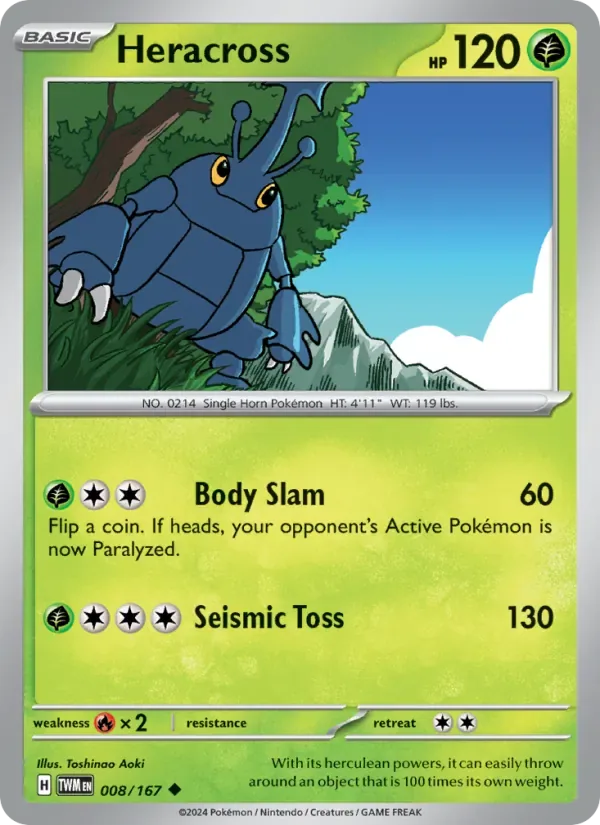Heracross, Twilight Masquerade