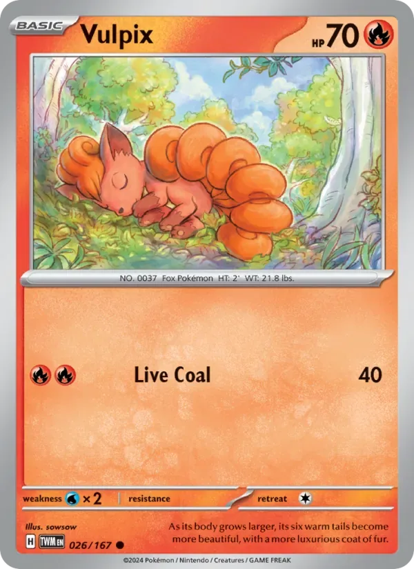 Vulpix, Twilight Masquerade