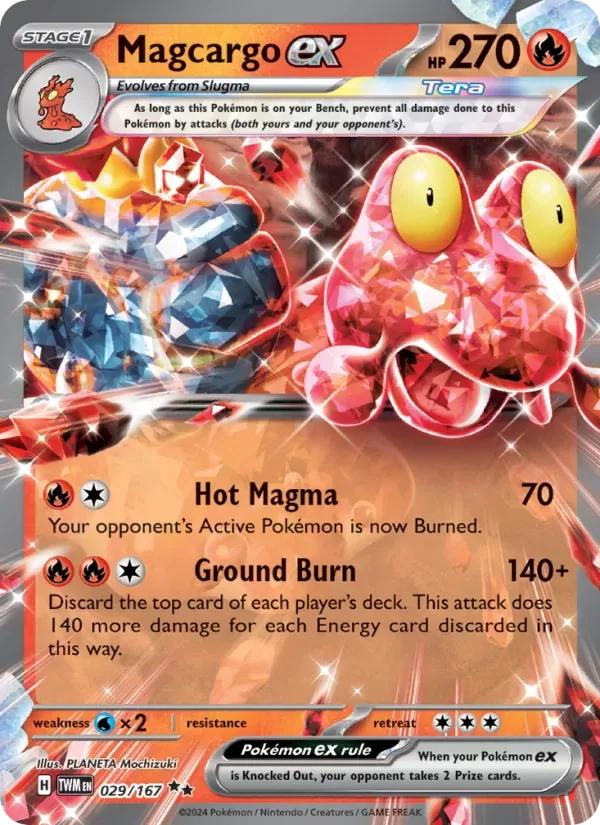 Magcargo ex, Twilight Masquerade