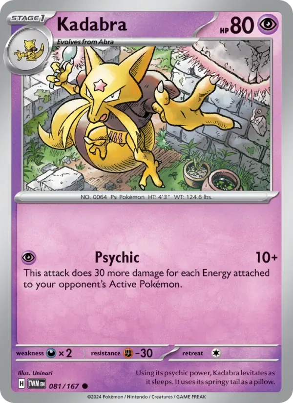 Kadabra, Twilight Masquerade