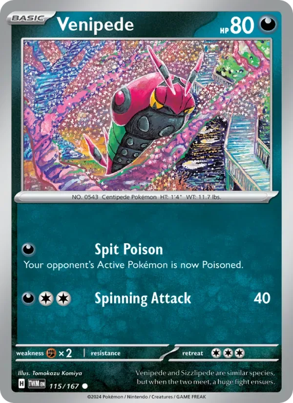 Venipede, Twilight Masquerade
