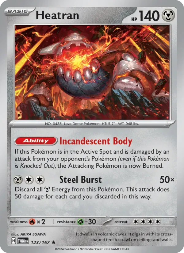 Heatran, Twilight Masquerade