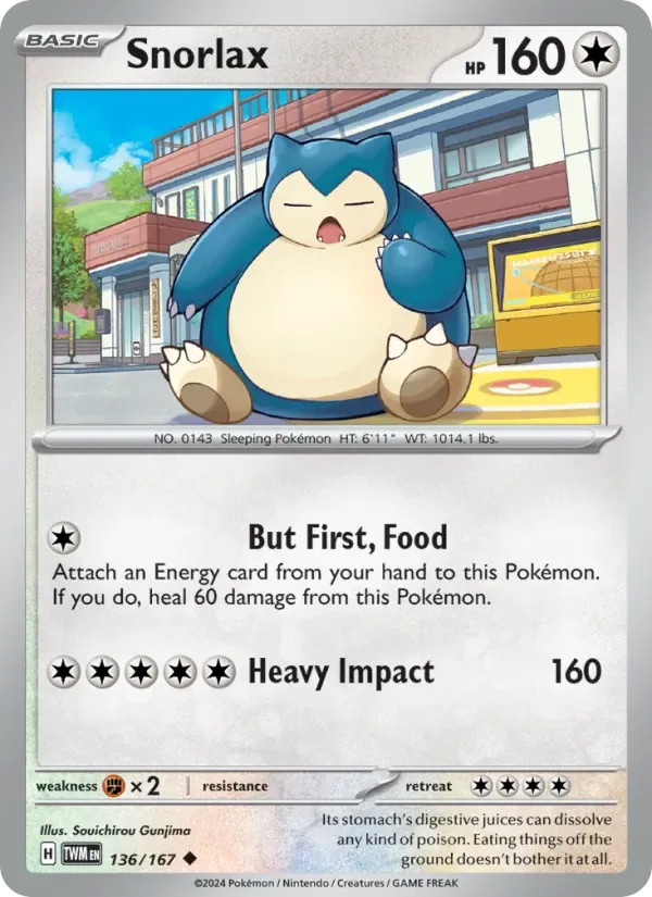 Snorlax, Twilight Masquerade
