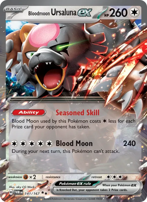 Bloodmoon Ursaluna ex, Twilight Masquerade