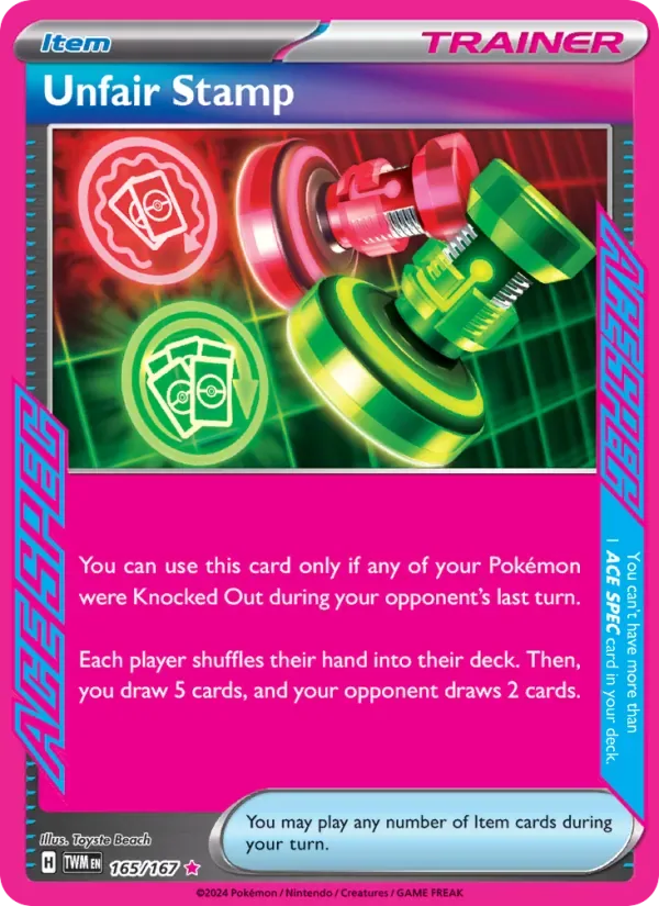 Unfair Stamp, Twilight Masquerade