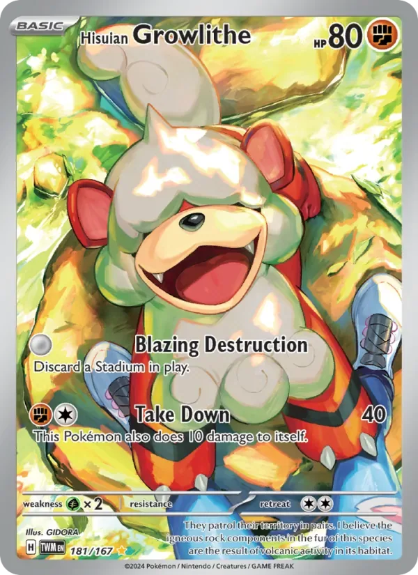 Hisuian Growlithe, Twilight Masquerade