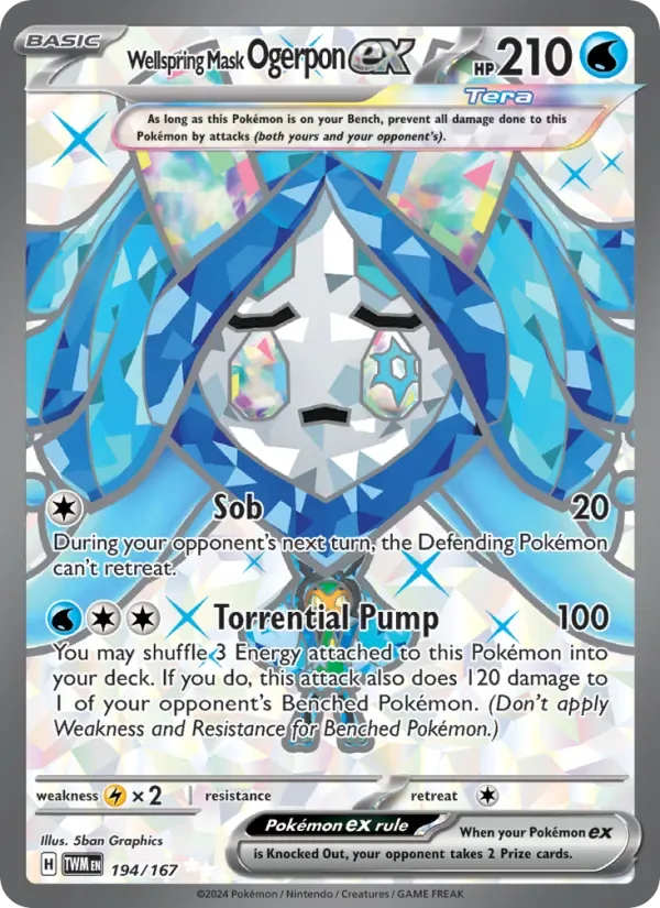 Wellspring Mask Ogerpon ex, Twilight Masquerade