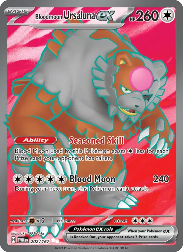 Bloodmoon Ursaluna ex, Twilight Masquerade