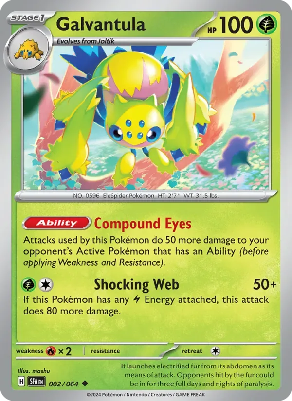 Galvantula, Shrouded Fable