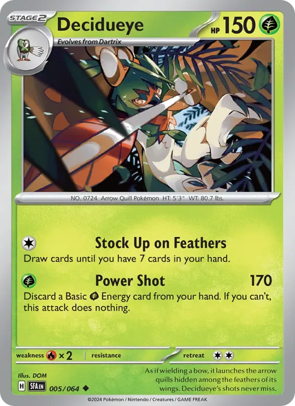 Decidueye, Shrouded Fable