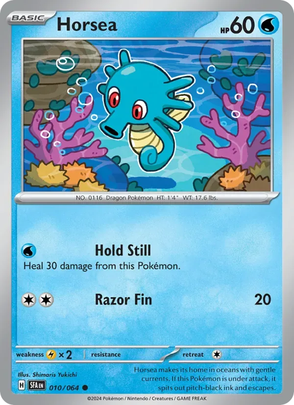 Horsea, Shrouded Fable