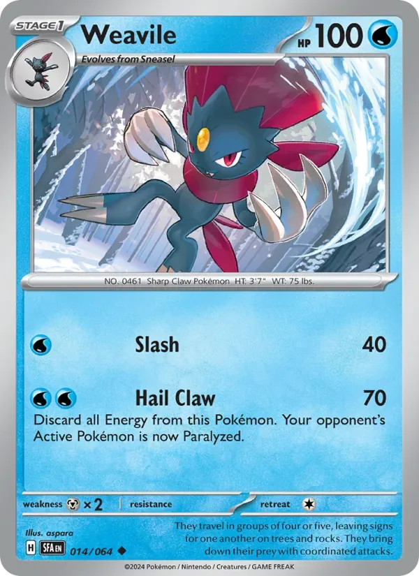Weavile, Shrouded Fable