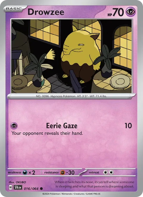 Drowzee, Shrouded Fable