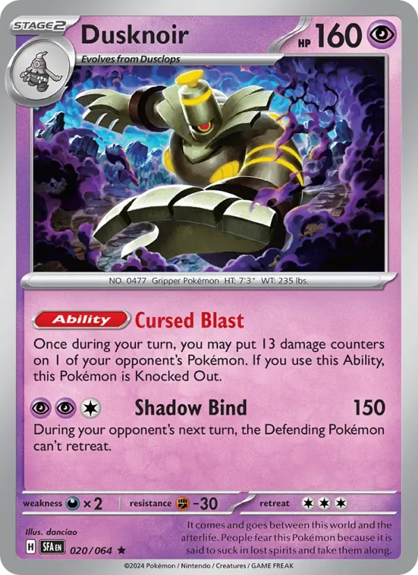 Dusknoir, Shrouded Fable
