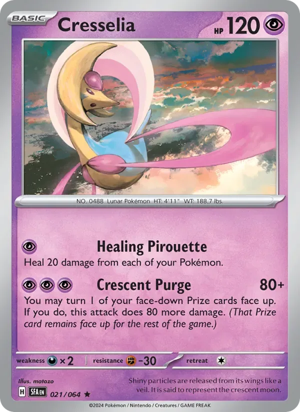 Cresselia, Shrouded Fable