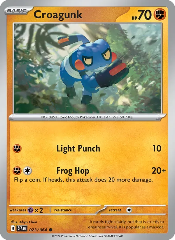Croagunk, Shrouded Fable