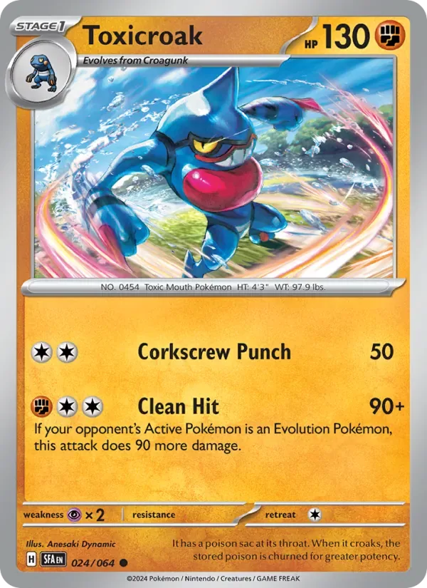 Toxicroak, Shrouded Fable