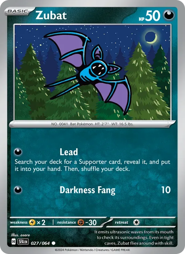 Zubat, Shrouded Fable