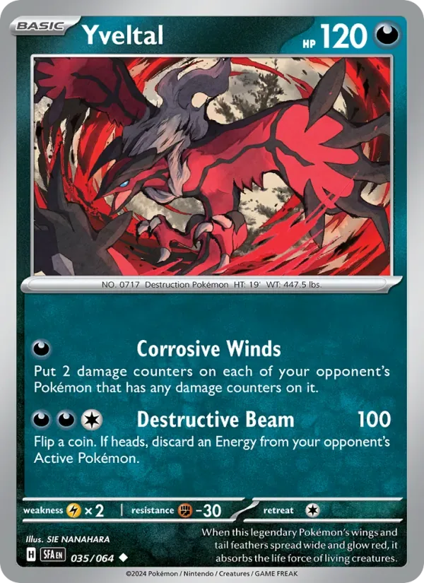 Yveltal, Shrouded Fable