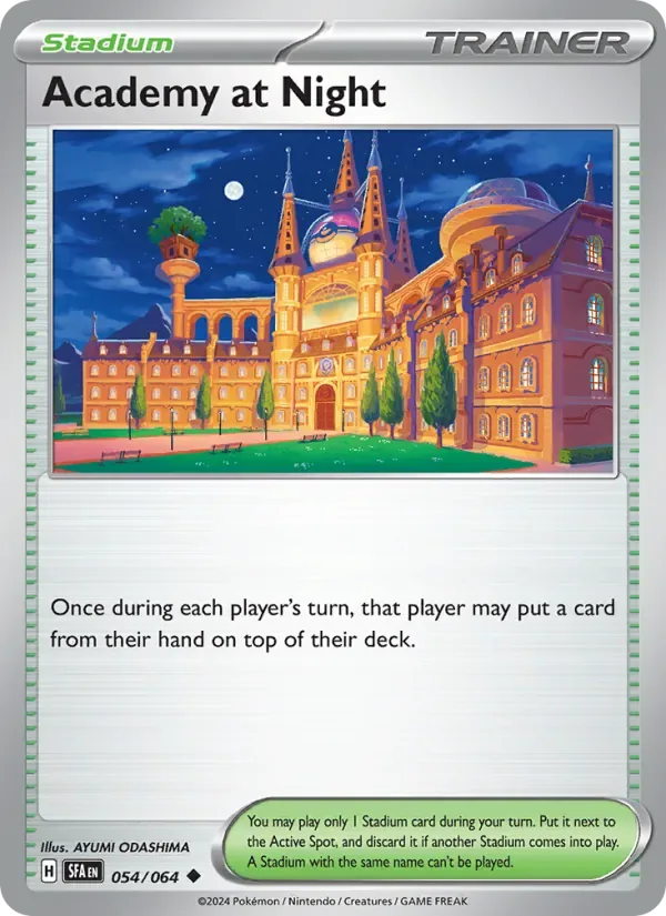 Academy at Night, Shrouded Fable
