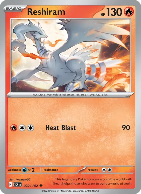 Reshiram, Stellar Crown