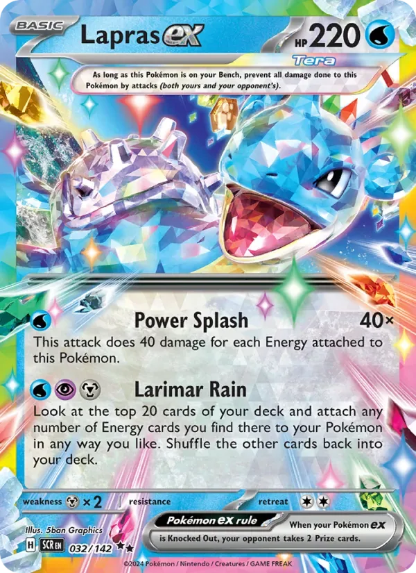 Lapras ex, Stellar Crown