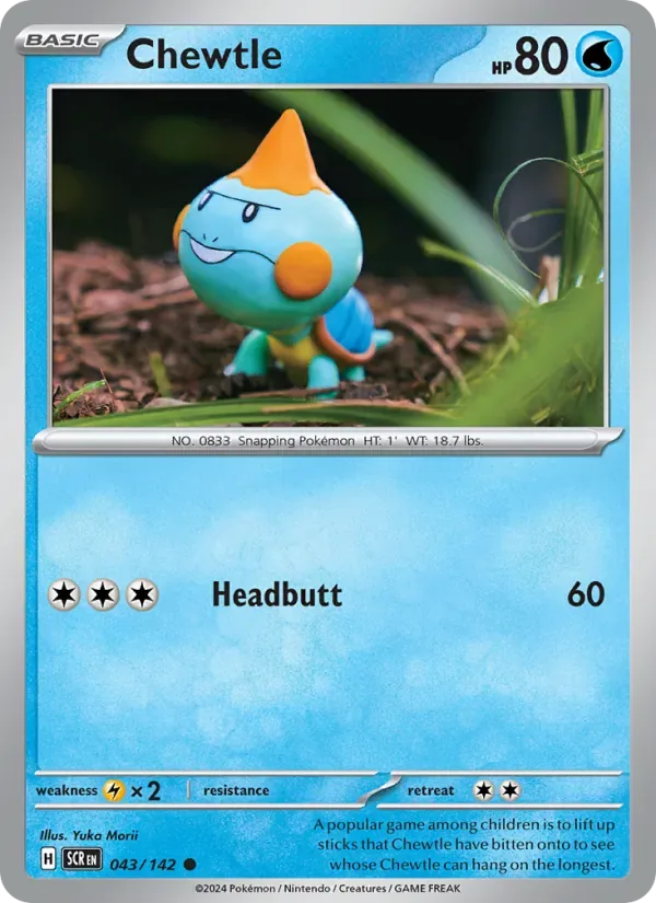 Chewtle, Stellar Crown