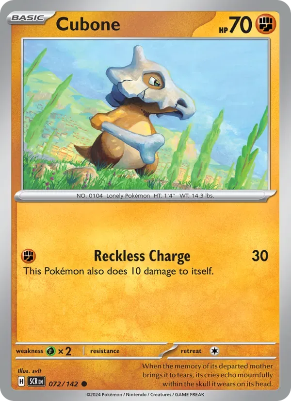 Cubone, Stellar Crown