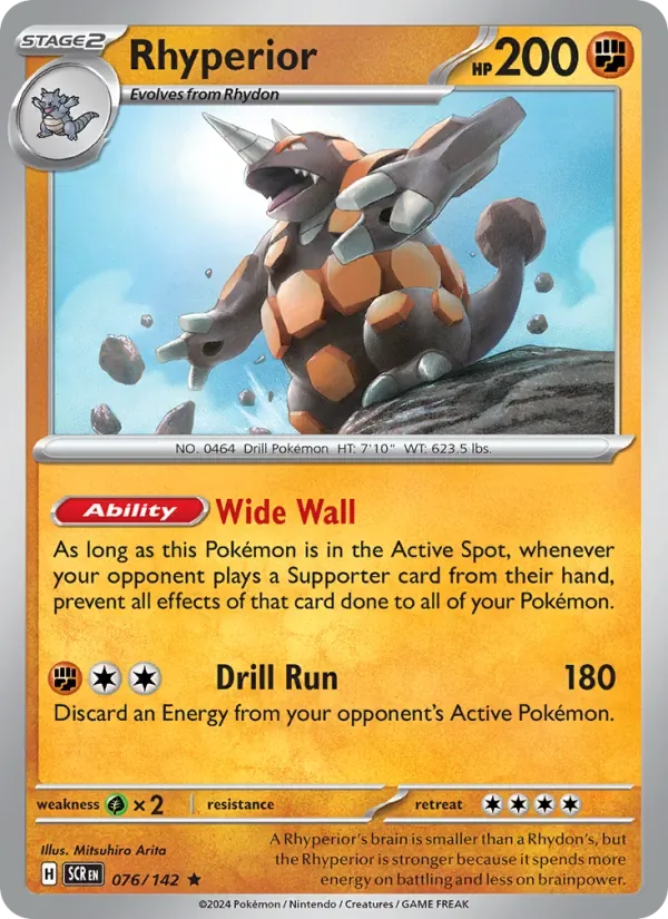 Rhyperior, Stellar Crown