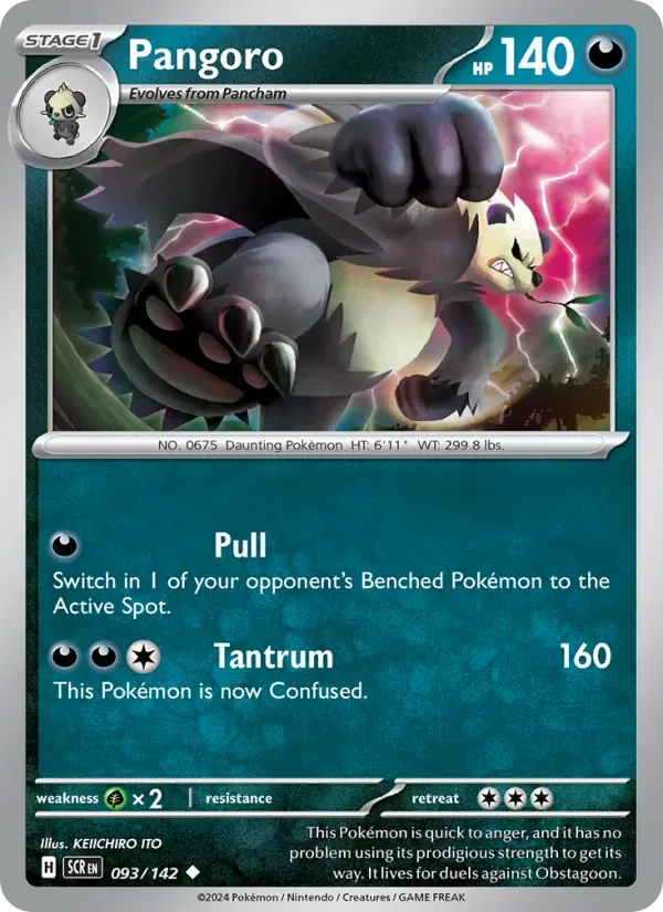 Pangoro, Stellar Crown