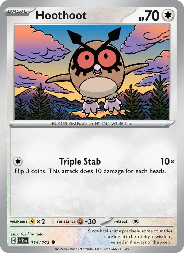 Hoothoot, Stellar Crown