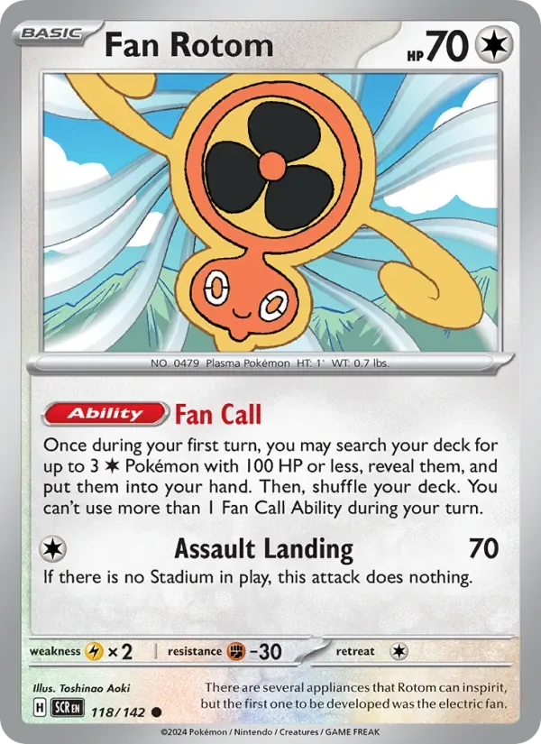 Fan Rotom, Stellar Crown
