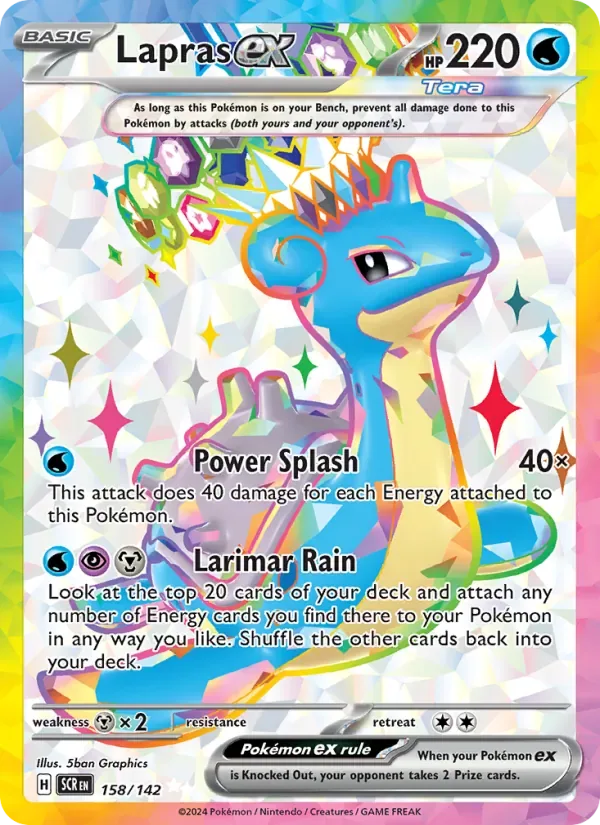Lapras ex, Stellar Crown